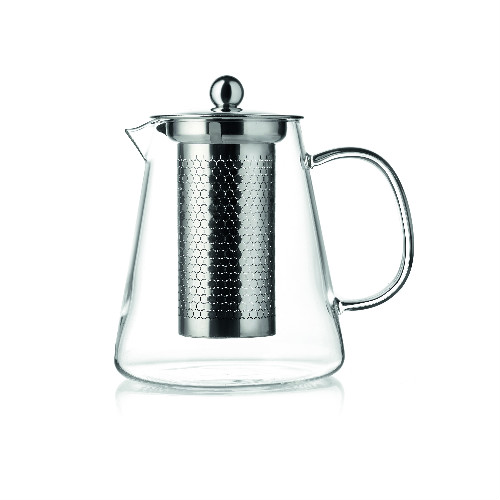 Glass Tea Pot with Stainless Steel Filter